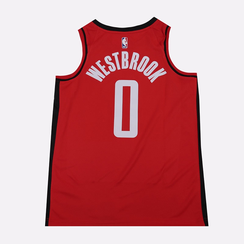 мужская красная майка Nike Russell Westbrook Rockets Icon Edition NBA Swingman BV7992-662 - цена, описание, фото 3